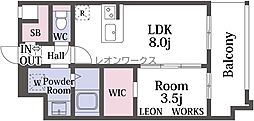 エスリードレジデンスザ・グラン大阪福島アクシス 8階