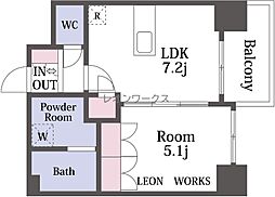 THE SENSE RESIDENCE新深江 3階