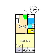 グリーンハイツ(神田船岡) 202 ｜ 高知県高知市神田250-1（賃貸マンション1DK・2階・24.43㎡） その2