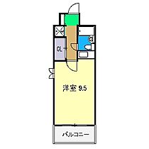 高知県高知市中宝永町11-10（賃貸マンション1R・6階・26.02㎡） その2