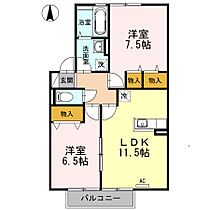 ハートポジションI 201 ｜ 高知県高知市福井東町10-13（賃貸アパート2LDK・2階・59.54㎡） その2