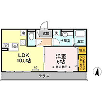 グランドール天神II 102 ｜ 高知県高知市天神町14-14（賃貸アパート1LDK・1階・41.62㎡） その2