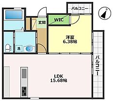 Proud秦南 102 ｜ 高知県高知市秦南町1丁目8-4（賃貸アパート1LDK・1階・50.57㎡） その2