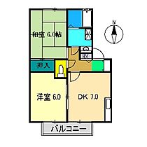 エステート六泉寺 D棟 201 ｜ 高知県高知市六泉寺町135-1（賃貸マンション2DK・2階・47.00㎡） その2