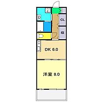 OBJET朝倉 302 ｜ 高知県高知市朝倉西町1丁目10-20（賃貸マンション1DK・3階・35.28㎡） その2