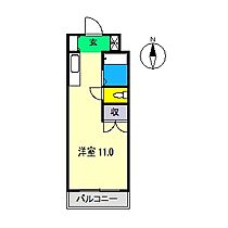 レジデンス優美18 303 ｜ 高知県高知市鴨部3丁目33-24（賃貸マンション1R・3階・24.00㎡） その2