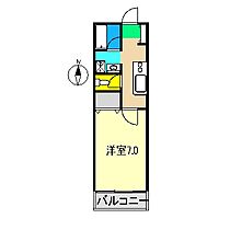 土佐っ子拾壱番館 301 ｜ 高知県高知市西久万47-2（賃貸マンション1K・3階・23.60㎡） その2