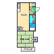 コーキコーポ 302 ｜ 高知県高知市九反田11-12（賃貸マンション1LDK・3階・38.01㎡） その2