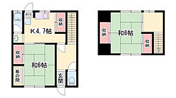 新在家本町1丁目貸家