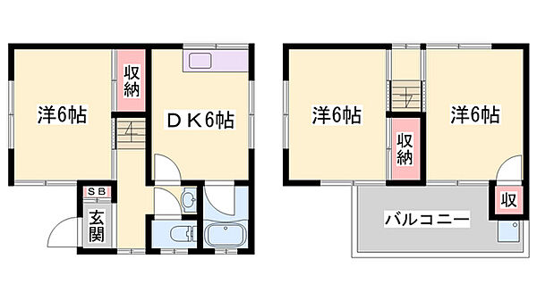 書写戸建 ｜兵庫県姫路市書写(賃貸一戸建3DK・1階・55.27㎡)の写真 その2