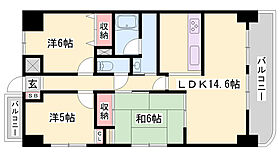 ライオンズマンション姫路東今宿  ｜ 兵庫県姫路市東今宿3丁目（賃貸マンション3LDK・15階・70.80㎡） その2