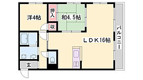 ルークレジデンス姫路II  ｜ 兵庫県姫路市白国1丁目（賃貸マンション2LDK・5階・60.75㎡） その2