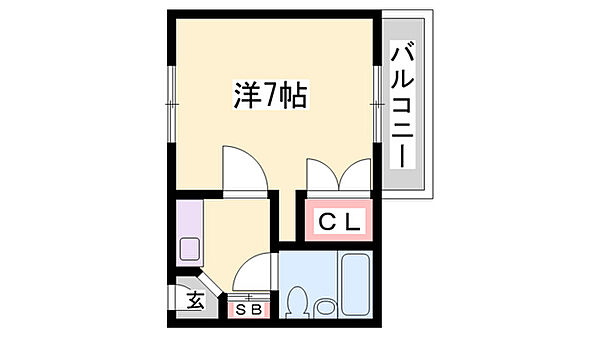 シャンI ｜兵庫県加東市社(賃貸アパート1R・1階・19.87㎡)の写真 その2