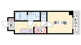 Ｃａｐｉｔａｌ．ｉ姫路  ｜ 兵庫県姫路市南町（賃貸マンション1K・5階・25.71㎡） その2