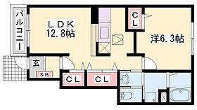 パストラルII  ｜ 兵庫県西脇市和田町（賃貸アパート1LDK・1階・46.49㎡） その2