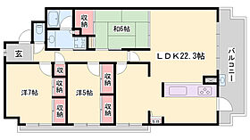 パレロワイヤル西八代  ｜ 兵庫県姫路市西八代町（賃貸マンション3LDK・2階・90.14㎡） その2