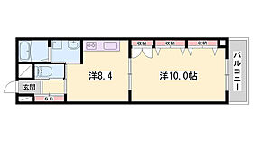 リッチキャッスルI  ｜ 兵庫県姫路市久保町（賃貸マンション1LDK・3階・43.96㎡） その2