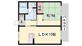 サンハイツＣ棟  ｜ 兵庫県相生市汐見台（賃貸アパート1LDK・2階・41.73㎡） その2