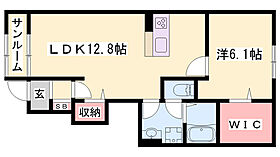 リヴィエール・デュアルA  ｜ 兵庫県姫路市四郷町東阿保（賃貸アパート1LDK・1階・50.16㎡） その2