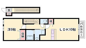 サンシャインフォレストII  ｜ 兵庫県赤穂市上仮屋北（賃貸アパート1LDK・2階・42.37㎡） その2