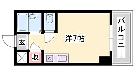 プレアール姫路北平野  ｜ 兵庫県姫路市北平野4丁目（賃貸マンション1R・2階・19.50㎡） その2