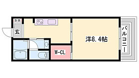 コーワキャッスル  ｜ 兵庫県姫路市古二階町（賃貸アパート1K・2階・29.75㎡） その2