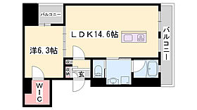 Meilleur  ｜ 兵庫県姫路市安田4丁目（賃貸マンション1LDK・2階・46.86㎡） その2