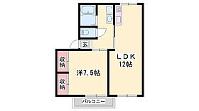 クレール山手  ｜ 兵庫県相生市山手1丁目（賃貸アパート1LDK・2階・41.55㎡） その2