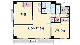 サンハイツ白鷺  ｜ 兵庫県姫路市北条口5丁目（賃貸マンション2LDK・5階・78.58㎡） その2