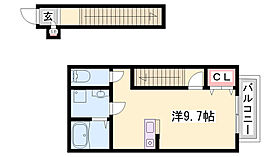 カーサワイズ  ｜ 兵庫県加東市南山2丁目（賃貸アパート1R・2階・31.67㎡） その2