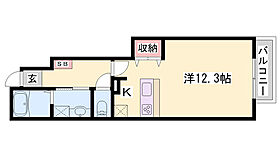 マーカスＡ  ｜ 兵庫県姫路市広畑区長町2丁目（賃貸アパート1K・1階・32.90㎡） その2