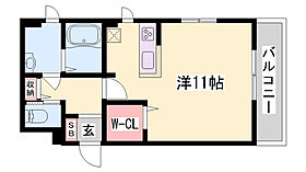 メゾンヴァンクール  ｜ 兵庫県姫路市東延末1丁目（賃貸マンション1R・2階・34.46㎡） その2