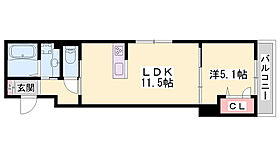 D’ｓ安田  ｜ 兵庫県姫路市安田2丁目（賃貸アパート1LDK・1階・41.16㎡） その2