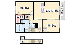 エコールK　II  ｜ 兵庫県姫路市書写（賃貸アパート2LDK・2階・63.76㎡） その2