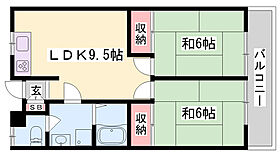 小林ハイツ  ｜ 兵庫県宍粟市山崎町上寺（賃貸アパート2LDK・2階・49.06㎡） その1