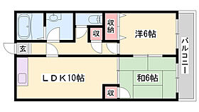 西崎ハイツ  ｜ 兵庫県姫路市飾磨区玉地1丁目（賃貸アパート2LDK・2階・50.00㎡） その2