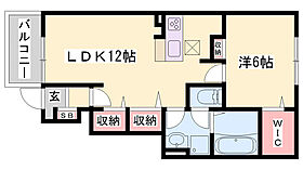 ヴィラドゥグレーヌ梅ケ谷　C棟  ｜ 兵庫県姫路市梅ケ谷町（賃貸アパート1LDK・1階・44.55㎡） その2