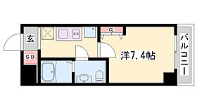 Ｃａｐｉｔａｌ．ｉ姫路  ｜ 兵庫県姫路市南町（賃貸マンション1K・5階・23.64㎡） その2