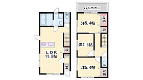 エル・サッスーンYASHIRO  ｜ 兵庫県加東市家原（賃貸アパート3LDK・2階・66.49㎡） その2