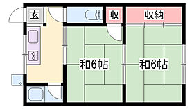 浦岡マンション  ｜ 兵庫県姫路市増位本町2丁目（賃貸アパート2K・3階・32.00㎡） その2