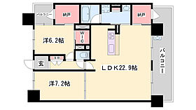 アルファステイツ姫路駅東  ｜ 兵庫県姫路市神屋町6丁目（賃貸マンション2LDK・13階・84.52㎡） その2