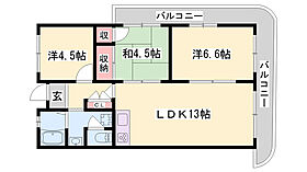 レナジア姫路ＷＥＳＴ  ｜ 兵庫県姫路市網干区垣内中町（賃貸マンション3LDK・4階・65.00㎡） その2