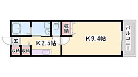 コンコルドラファイエットIV  ｜ 兵庫県姫路市京町2丁目（賃貸アパート1K・1階・30.43㎡） その2