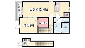 ラヴィベールA  ｜ 兵庫県たつの市龍野町宮脇（賃貸アパート1LDK・2階・46.54㎡） その2