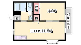 サンライフ余部  ｜ 兵庫県姫路市青山北2丁目（賃貸アパート1LDK・1階・40.92㎡） その2