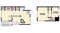 🉐敷金礼金0円！🉐八代比嘉貸家(北側）