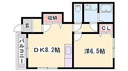 メゾンミルキーウェイII 1階