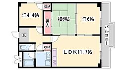 サンシャイン山下 B棟 3階