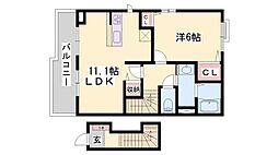 ドミールディオンII 2階/-