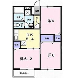 エスポアヒルズI 2階